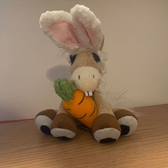Breyer plush horse with rabbit ears and teeth - Picture 1 of 5